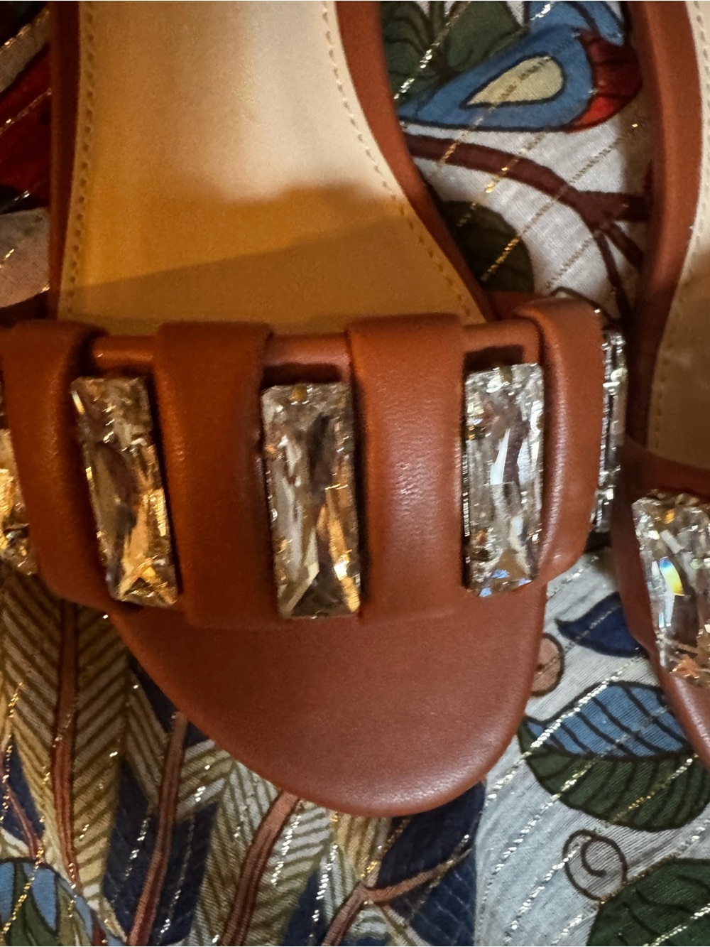 Jessica Simpson Ginger Cookie Italia Nappa Sandal - Picture 4 of 9